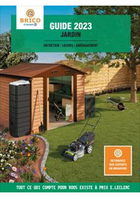 Prospectus Brico E.Leclerc GUERET : Guide Jardin