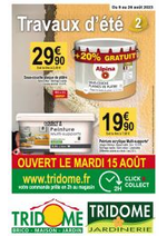 Promos et remises  : Travaux d'été 2