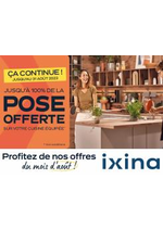 Prospectus Ixina : Nos Offres du Mois d'ao&ucirc;t!