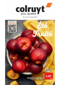 Prospectus Colruyt CHALINDREY : Été Fruité