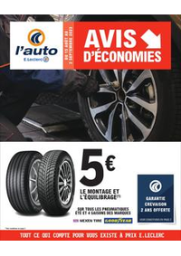 Prospectus L'auto E.Leclerc IFS : OP11 - Avis déconomie 4