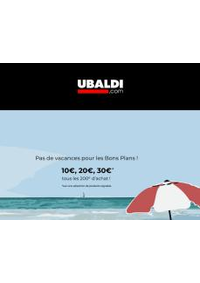 Prospectus Ubaldi MENTON : Offres Speciales Ubaldi