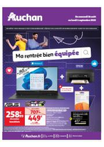 Prospectus Auchan : Ma rentrée bien équipée.