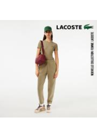 Prospectus Lacoste VICHY : Nouvelle Collection  Femme Lacoste