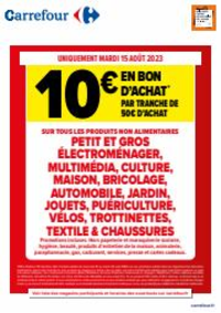 Prospectus Carrefour Riom Menetrol : 10€ en bon d'achat