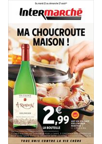 Prospectus Intermarché Super Chateauvillain : S34 - R2 - CHOUCROUTE