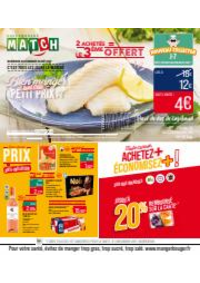 Prospectus Supermarch&eacute;s Match Qui&eacute;vrechain : Bien manger tout l'&eacute;t&eacute; &agrave; petit prix