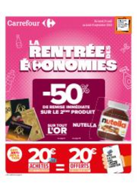 Prospectus Carrefour Rennes Centre Alma  : LA RENTRÉE DES ÉCONOMIES