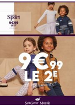 Promos et remises  : Collection Sport 9€99 le 2e et les suivants*