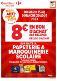 Prospectus Carrefour Market MARCK : 8 euros en bon d'achat