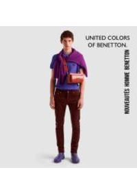 Prospectus United Colors Of Benetton BOURG EN BRESSE : Nouveautés  Homme Benetton