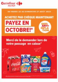 Prospectus Carrefour Market ENNERY : Défi anti-inflation