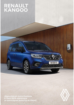 Prospectus Renault : Renault Kangoo E-Tech 100% Électrique