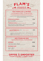 Prospectus Flam's : Carte-Bordeaux