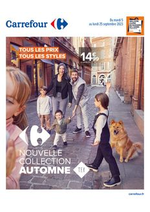 Prospectus Carrefour : NOUVELLE COLLECTION AUTOMNE
