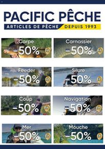 Prospectus Pacific Pêche : Articles de pêche