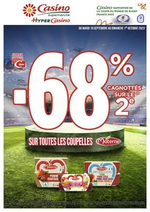 Prospectus Supermarchés Casino : -68% CAGNOTTES SUR LE 2º