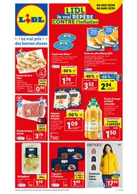 Prospectus Lidl : Le vrai prix des bones choses