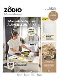 Prospectus Zôdio CAEN - MONDEVILLE : Ma rentrée équipée au meilleur prix!