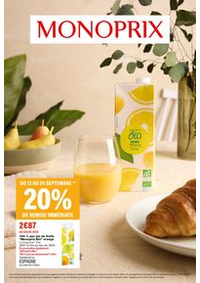 Prospectus Monop´ Paris Halles : SÉLECTION BIO RESPONSABLE