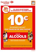 Prospectus Carrefour Drive : 10€ EN BON D'ACHAT! PAR TRANCHE DE 30€ D’ACHAT