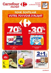 Prospectus Carrefour Market SAINT MARTIN DE FONTENAY : Pour soutenir votre pouvoir d'achat