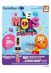 Prospectus Carrefour Paris - Auteuil : Le mois 60 ans, Fête des économies