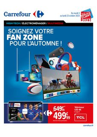 Prospectus Carrefour Drancy : Soignez votre fan zone pour l'automne !