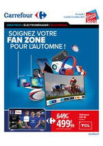 Prospectus Carrefour : Soignez votre fan zone pour l'automne !