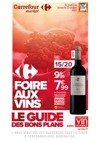 Prospectus Carrefour Market SCY CHAZELLES : Foire Aux Vins