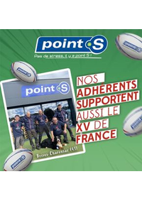 Prospectus Point S SAINT NAZAIRE : Nos adhérents supportent aussi le XV de franche