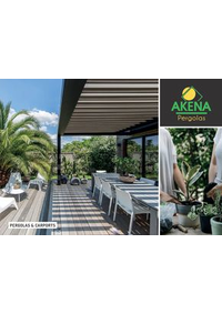 Prospectus AKENA Vérandas Montlhéry : PERGOLAS & CARPORTS