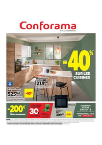 Prospectus Conforama COLOMBES : Jusqu'à -40% sur le cuisines