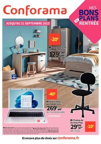 Prospectus Conforama CHARTRES - BARJOUVILLE : Mes Bons Plans De Rentrée