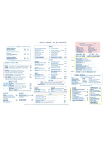 Prospectus La Criee : MENU ILE DE FRANCE
