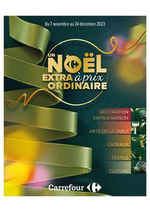 Prospectus Carrefour : Un noël extra à prix ordinaire