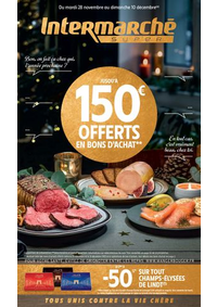 Prospectus Intermarché Hyper Thonon-Les-Bains : JUSQU'A 150 € OFFERTS EN BONS D'ACHAT**