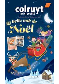 Prospectus Colruyt GRANDVILLARS : La belle nuit de Nöel