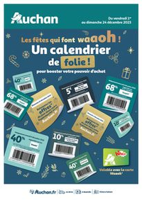 Evénements Auchan ISSY LES MOULINEAUX : Le calendrier de folie