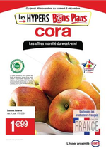 Prospectus Cora : Les offres marché du week-end