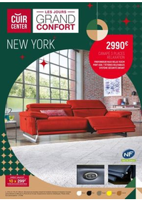 Prospectus Cuir Center Villepinte - Gonesse : Les grand confort