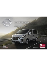 Prospectus Nissan BIESLES : Nissan Primastar Combi