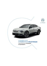 Prospectus Citroen SAINT URCIZE : CITROËN Ë-C4 X ÉLECTRIQUE