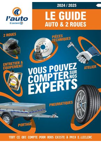 Prospectus L'auto E.Leclerc TULLE : Le guide auto & 2 roues