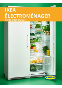 Prospectus IKEA : IKEA ÉLECTROMÉNAGER