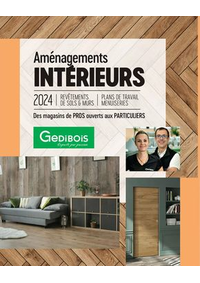 Prospectus Gedibois POURSAY GARNAUD : Amenagements Exterieurs