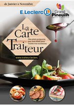 Prospectus E.Leclerc : La Carte Traiteur