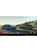 Promos et remises  : Audi RS 6 performance / RS 7 performance