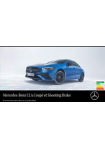 Prospectus Mercedes Benz : Mercedes Benz CLA Coupé et Shooting Brake