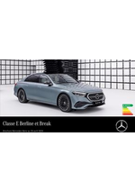 Prospectus Mercedes Benz : Classe E Berline et Break